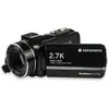 Image de AgfaPhoto Realimove CC2700   Caméscope Numérique, 2.7K, 24MP, Écran Tactile 3'', Zoom 18X, Télécommande, Batterie Lithium - Noir