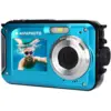 Image de AGFAPHOTO Appareil photo numérique compact étanche 24 MP zoom numérique 16 x double écran - Bleu