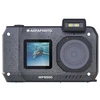 Image de AgfaPhoto Realishot WP9500 Appareil photo numérique compact étanche 24 MP avec zoom numérique 18x, double écran, vidéo 4K - Noir