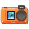 Image de AGFAPHOTO Appareil photo numérique compact étanche 24MP avec zoom numérique 18x, double écran et vidéo 4K - Orange