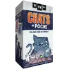 Image de Chats DE Poche - Jeu de société 2 Joueurs- Jeu 8 Ans et Plus - Chiens et Chats - Duel Tactique - Jeu familiale - Format Poche - Lumberjack Studios - Blackrock games