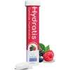 Image de HYDRATIS - Pastilles Effervescentes Fruits des Bois - Optimise l'Hydratation - Riche en Minéraux - Faible en Sucre - Goûts Légers - Sport, Crampes, Récupération - 20 Pastilles