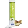 Image de HYDRATIS - Pastilles Hydratation Electrolytes - Citronnelle/Gingembre - Améliore l'Hydratation et Favorise l'Énergie - Formule Isotonique - Sport, Récupération, Bien-être - 1 tube (20 Pastilles)
