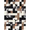 Image de Mani Textile Tapis Patchwork Cube Multicolore 50x80cm