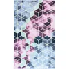 Image de Mani Textile Tapis Luxe Rose 120x180Cm