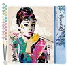 Image de Figured'Art Peinture par Numéro Adulte Audrey - Activité Manuelle Kit de Loisir Créatif DIY Numéro d'Art Complet - 40x50cm sans châssis en bois