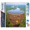 Image de Figured’Art Diamond Painting Broderie Diamant 40x50cm Toile Entière Roulée avec Strass Perles Carrés - Rivière et Bibliothèque - Kit Complet 5D DIY Activité Manuelle Loisirs Créatifs Adultes