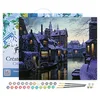 Image de Figured'Art Peinture par Numéro Adulte avec Cadre Canaux au crepuscule - Activité Manuelle Kit de Loisir Créatif DIY Numéro d'Art Complet - 40x50cm toile tendue sur châssis