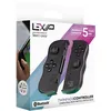 Image de Lexip - Twin Pads Sans-Fil, Manettes de Jeu Nintendo Switch, Design Black, Détection de mouvement, Vibration 256 bits, Gyroscope, Batterie 300mAh