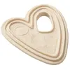 Image de Anneau de dentition coeurs en SEBS Crème