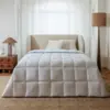 Image de MORPHEA Couette d'été en coton et polyester - 240 x 260 x 3 cm