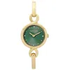 Image de FONTENAY Montre Dame Acier - Rose - BOITIER DORÉ - Cadran Vert - FPA01902