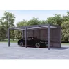 Image de Carport ou pergola double aluminium autoportée 600x360