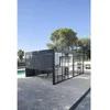 Image de Lot de 2 portes verre trempé coulissantes 1154 mm pour tonnelle 360 cm