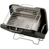 Image de LITTLE BALANCE 3048 Nomad'Fire, Barbecue à charbon, BBQ portable, Barbecue de table, Ultra-compact & Pliable dans sa valise, Camping, Pique-Nique, Randonnée, Noir