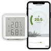 Image de Konyks Termo, Thermomètre Hygromètre connecté Wi-Fi, Lecture à distance, déclenche d'autres appareils Konyks en fonction des mesures, Compatible Alexa et Google Home
