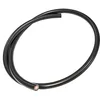 Image de 1 METRE DE FIL A BOUGIE DIAMETRE 7MM MOTO MOBYLETTE SOLEX NOIR CABLE AME CUIVRE GAINE PVC SCOOTER UNIVERSEL AUTO VOITURE