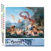 Image de Figured'Art Peinture par Numéro Adulte Le Triomphe de Vénus - François Boucher - Activité Manuelle Kit de Loisir Créatif DIY Numéro d'Art Complet - 40x50cm sans châssis en bois