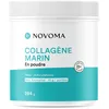 Image de NOVOMA Collagene Marin Poudre Type 1 & 3, Peau & Articulations, 10g par Portion, Cure de 28 jours, Collagène Breveté Naticol Avec Vitamine C, Pot de 284g Sans arôme, Made in France
