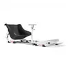 Image de OPLITE NitroKart V2 Cockpit Sim Racing Réglable Enfant Adulte White