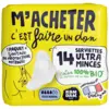 Image de RAMDAM Serviettes Hygiéniques Avec Ailettes Ultra Fines, Coton 100 % Biologique, Flux Normal, 14 Serviettes