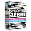 Image de Blackrock Games OPÉRATION Zebre - Jeu de société - Culture générale et déduction - Jeu d'ambiance - 14 Ans et Plus - 2 à 12 Joueurs - Amusant et Originale - coopératif ou compétitif - Big Moustache