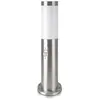 Image de Borne de Jardin Acier Inoxydable avec D ©tecteur 45cm IP44 pour Ampoule E27