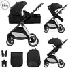 Image de Poussette Aspen 2en1 transformable Noir
