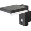 Image de V-TAC VT-1147 10402 Applique solaire extérieure 5.5 W Couleur déclairage (ampoule LED): blanc chaud