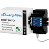 Image de Shelly Pro 4PM - Interrupteur connecté sur rail DIN, W-Fi, LAN (4 canaux - 40 A), Compteur de consommation intégré, Contrôle à distance éclairage, app iOS, Android, Compatible Alexa, Google Home