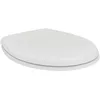 Image de Ideal Standard Abattant WC Universel, Lunette Toilette, Siège WC, Abattant Frein de chute, Blanc,Modèle authentique W303001