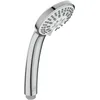 Image de Ideal Standard   Douchette multifonction Idealrain, pommeau de douche à économie d'eau avec 3 modes de jet (pluie, averse et massage), buses EasyClean, Ø 8 cm, chromé