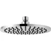 Image de Ideal Standard Idealrain Pommeau de douche, pommeau de douche économe en eau fabriqué en métal de haute qualité, raccord universel G-1/2, facile à nettoyer   Chrome (200x200x10 mm)