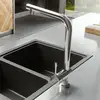 Image de Ideal Standard CERALOOK Mitigeur de cuisine pivotant, avec douchette extractible, BC176AA,