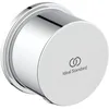 Image de Ideal Standard - Multi Suites, support de douche fixe mural avec clapet anti-retour, connexion G1/2", chromé