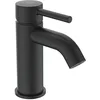 Image de Ideal Standard Ceraline Robinet salle de bain Mitigeur lavabo Noir Mat Fourni avec Bonde et Vidage Economique Résistant BC193XG