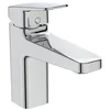 Image de Ideal Standard Ceraplan Mitigeur Lavabo Grande pour Salle de bain Chrome Avec Bonde & Vidage Hauteur Totale 16 cm Hauteur sous Bec 9 cm BD227AA