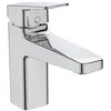 Image de Ideal Standard Ceraplan Mitigeur Lavabo Grande pour Salle de bain Chrome Blue Start Avec Bonde & Vidage Hauteur Totale 16 cm BD228AA