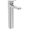 Image de Ideal Standard Ceraplan Mitigeur Lavabo Rehaussé pour Salle de bain, avec Bonde & Vidage, Grand, Hauteur sous Bec 24,7 cm BD238AA