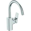 Image de Ideal Standard Ceraplan Robinet Cuisine Mitigeur Col de Cygne Mousseur Aérateur intégré pour Economie d'Eau Idéal Evier Cuisine Finition Chrome BD3384A