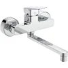 Image de Ideal Standard Ceraplan Robinet de Cuisine Mural Mitigeur Cuisine Orientable Mousseur aérateur intégré pour Economie d'Eau Idéal Evier BD340AA