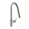 Image de Ideal Standard Gusto Mitigeur de cuisine pivotant, avec douchette extractible, BD414GN,