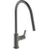 Image de Ideal Standard   Gusto Mitigeur de cuisine, Bec rond en C, avec la cartouche FirmaFlow, bec pivotant à 360°, facile à installer avec la fixation EasyFix+, Magnetic Grey