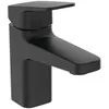 Image de Ideal Standard - Ceraplan, Mitigeur monocommande pour lavabo, Robinet avec bouche de distribution fixe, Noir soie