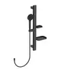 Image de Ideal Standard Alu+ Set de douche avec barre et tablette, 2 jets, BD586XG,