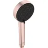 Image de Ideal Standard Idealrain Alu+ Douchette multi-fonctions, avec deux types de jets sélectionnables par rotor, pomme de douche à économie d'eau avec buses EasyClean   Rosé (100x56x232 mm)