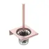 Image de Ideal Standard Alu+ Porte-brosse WC avec brosse, BD593RO,