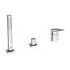 Image de Ideal Standard La Dolce Vita Robinetterie sur gorge de baignoire, Mitigeur monocommande, BD670AA,