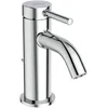 Image de Ideal Standard Mitigeur de lavabo Ceraline Nuovo BD845AA avec écoulement et bec - Économe en eau - Chromé