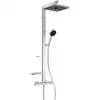 Image de Ideal Standard Alu+ Colonne de douche en applique avec mitigeur thermostatique, BE210SI,